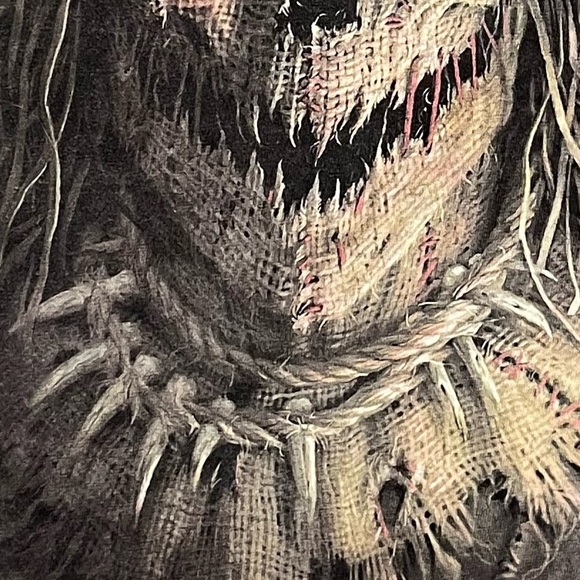 James Ryman 2013 Scary Scarecrow T-Shirt Sz L Halloween Horror Dark - Picture 6 of 12